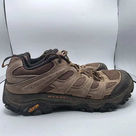 Merrell Moab 3 Vent Mens Size 13 Brown Hiking Shoes Camping Outdoors Casual - Picture 12 of 13